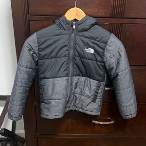 The North Face Charcoal and Black Kids' Jacket